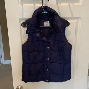 Old navy navy blue vest